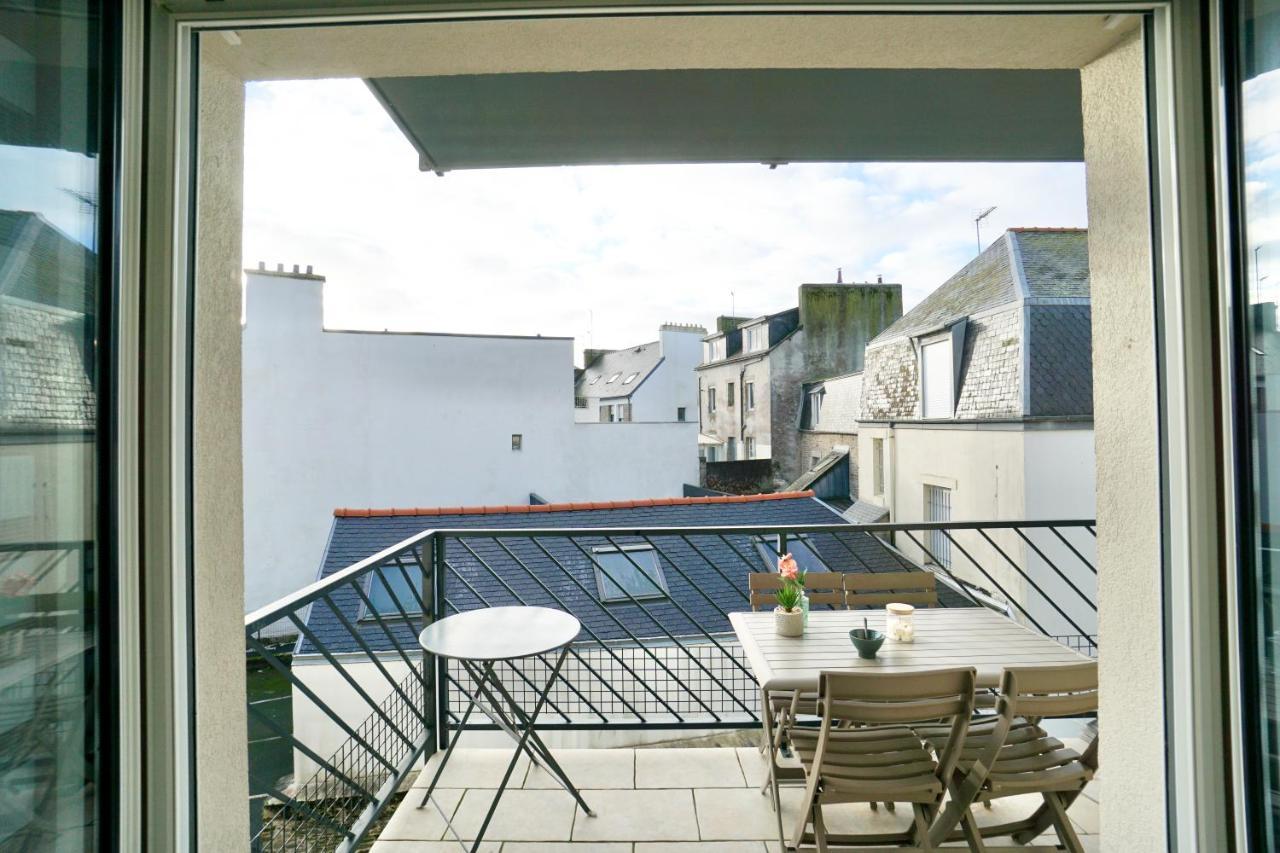 L'Atoll *Hyper Centre*Parking* Apartman Concarneau Kültér fotó