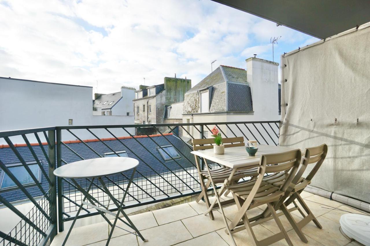 L'Atoll *Hyper Centre*Parking* Apartman Concarneau Kültér fotó